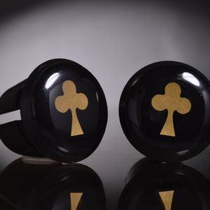 Colnago 30th Gold Handlebar End Plugs, Bar End Caps, endcaps vintage 3D