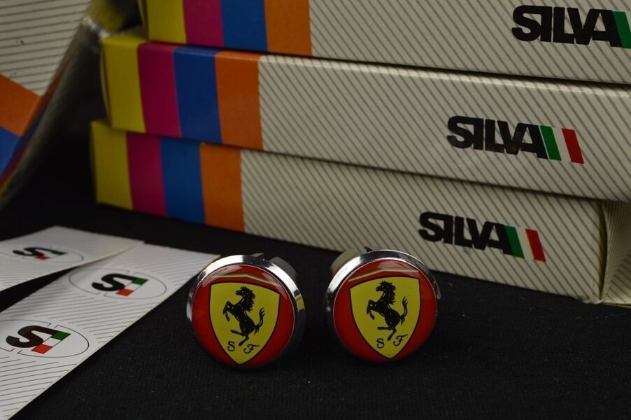 NOS Silva handlebar tape Colnago Ferrari plugs vintage Lenkerband new - Image 2