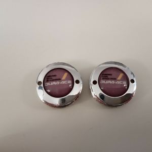 Shiamno Dura Ace 7400 crankset dust caps fit shimano campagnolo ofmega gipiemme