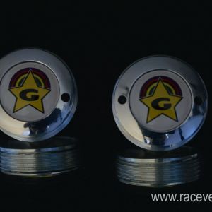 Guerciotti crankset dust caps fit shimano campagnolo ofmega gipiemme vintage