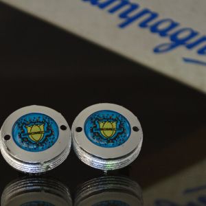 Somec crankset dust caps fit shimano campagnolo ofmega gipiemme Italy NEW