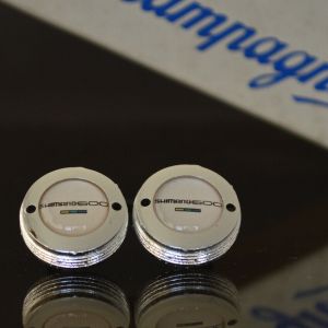 Shimano 600 ultegra tri colour crankset dust caps fit shimano ofmega gipiemme