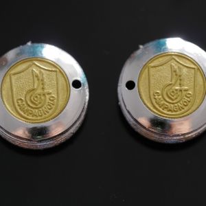 Dust caps for Vintage campagnolo 50th anniversary crankset plastic chrome record