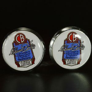 Claud Butler Handlebar End Plugs Bar Caps lenkerstopfen bouchons 3D vintage styl