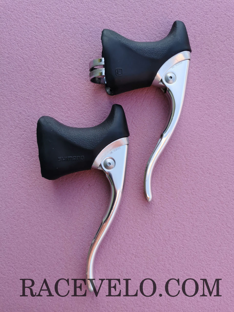 RACEVELO Shimano 600 hoods rubber vintage BL-6209 black - Image 3