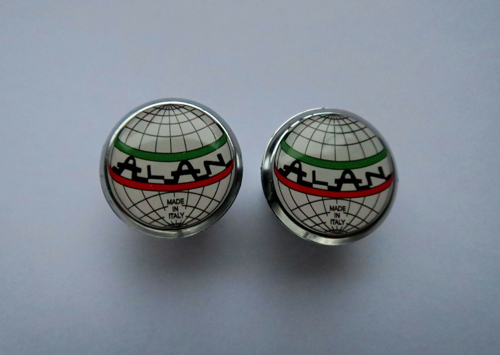 new Alan globe Handlebar End Plugs, plug Bar End Caps very rare vintage ...