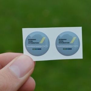 Shimano 600 Ultegra 6400 8 speed STI Shifters pair of resin stickers Vintage