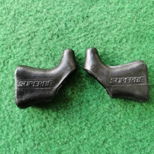 RACEVELO Suntour Superbe  hoods rubber gummi for vintage brakelevers non Aero black