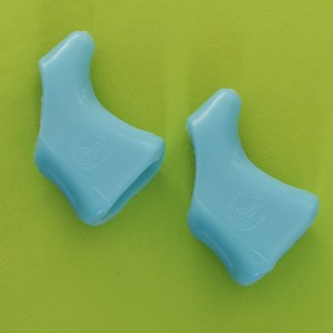 Campagnolo super record, nuovo hoods rubber for vintage brake levers Bianchi Celeste