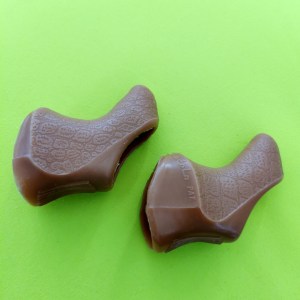 RACEVELO Modolo 919 ergo anatomic hoods rubber for vintage brake levers non Aero brown